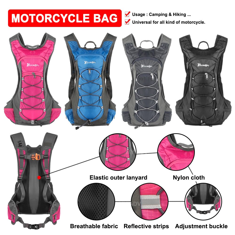 Cycling Commuter Backpack - Ransel Sepeda Motor Ransel Penyimpanan Perjalanan