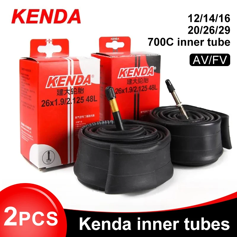 Inner Tube 700C - 2 Buah Ban Dalam Sepeda KENDA
