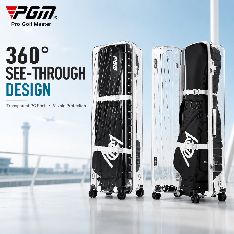 U Lock Heavy Duty - Koper Golf Transparan Cangkang Keras PC,