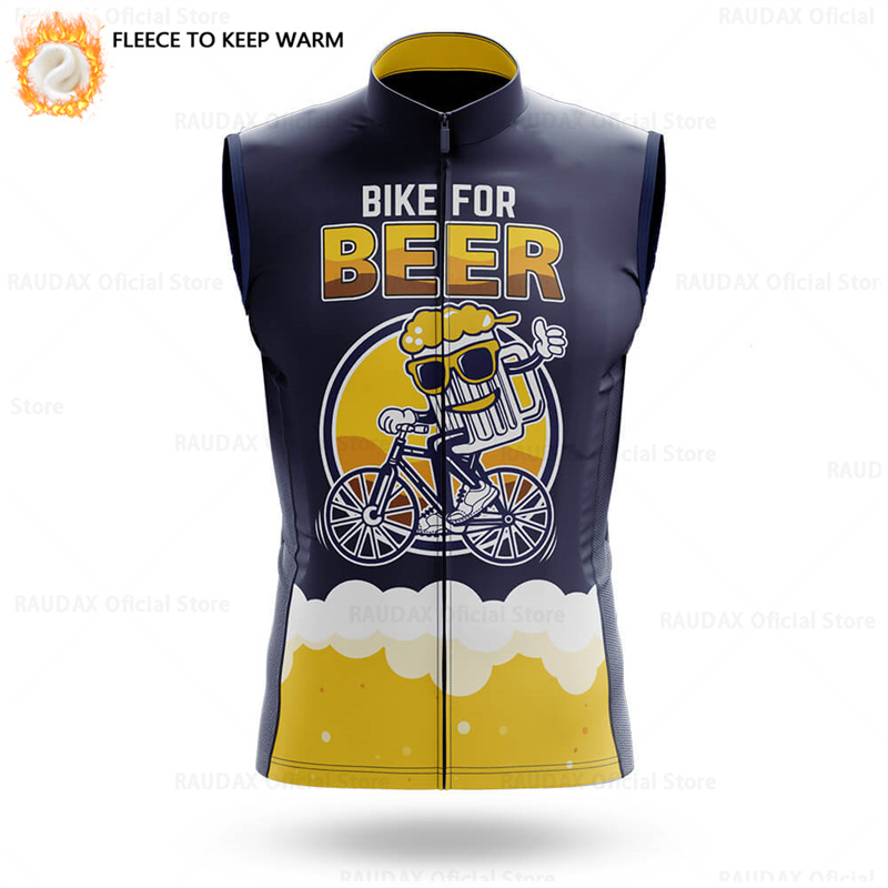 Reflective Vest Cycling - Rompi bersepeda tanpa lengan, tahan angin