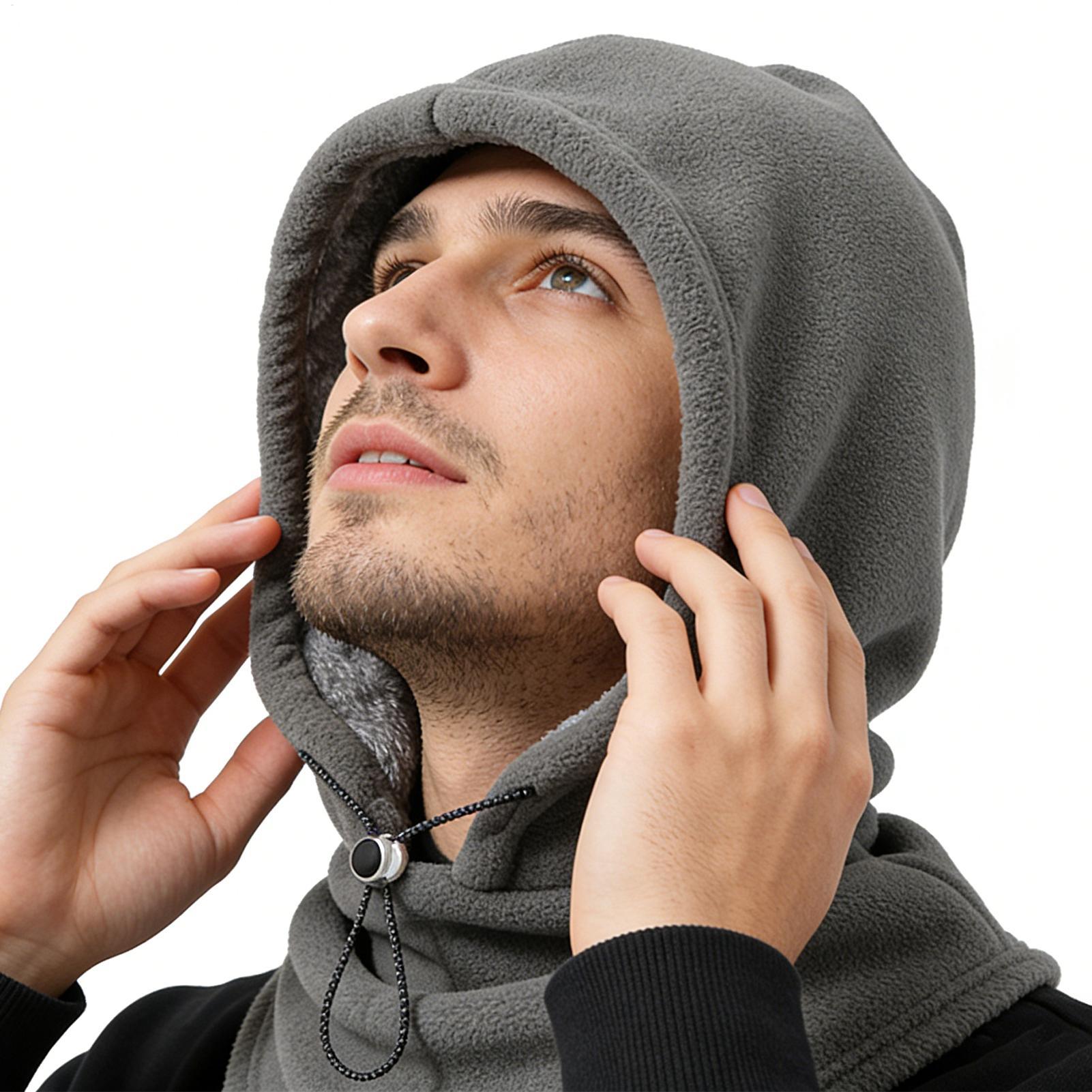 Cycling To Work - Penutup Kepala Fleece Tahan Angin Hangat