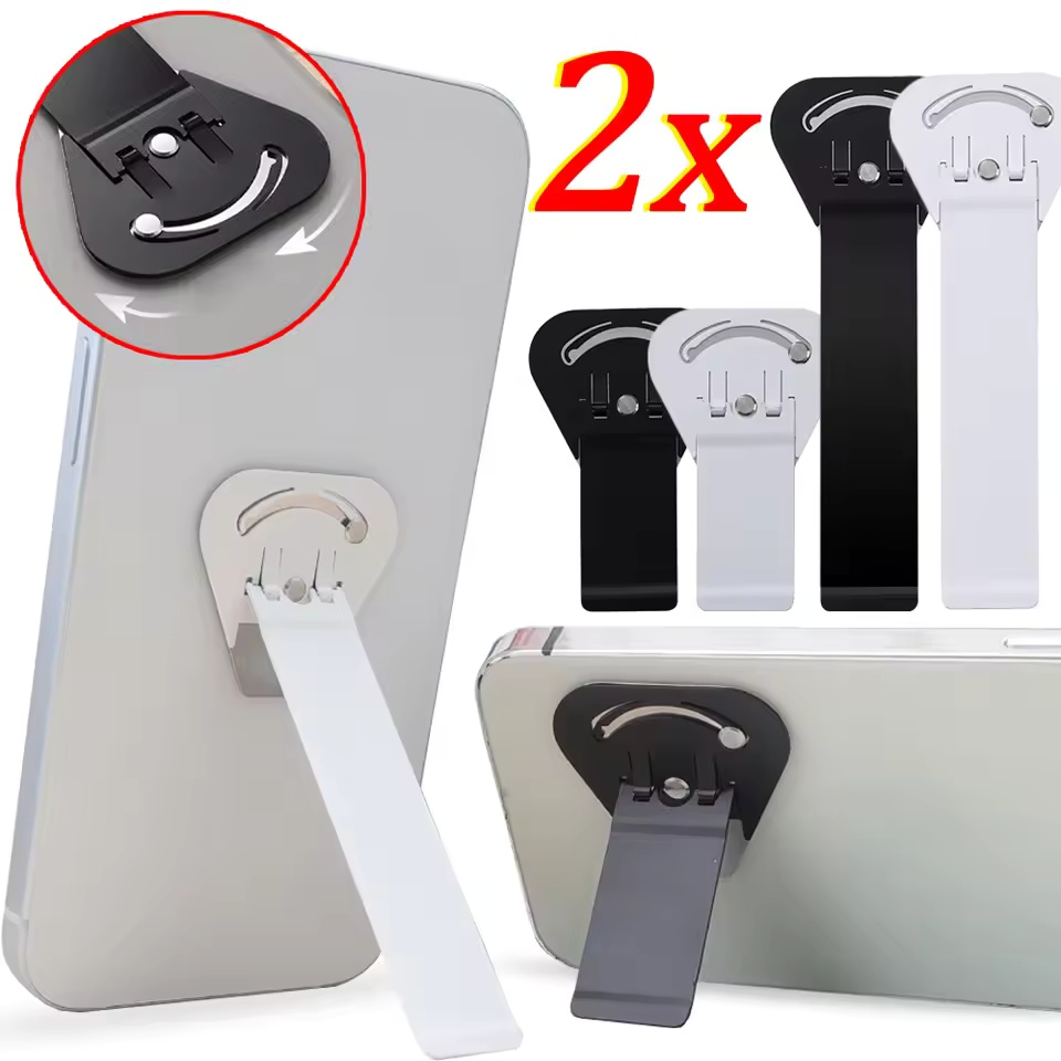 Kickstand Adjustable - Penyangga Ponsel Putar dari Baja Tahan