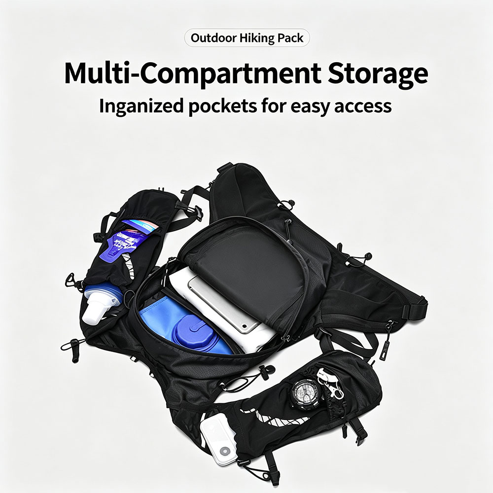 Ransel Lari Hidrasi Ringan Tah - Reflective Vest Cycling ulasan dan harga