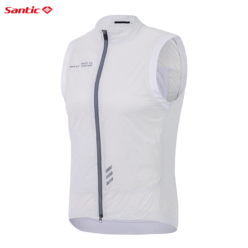 Santic Cycling Jerseys Summer  - Reflective Vest Cycling ulasan dan harga