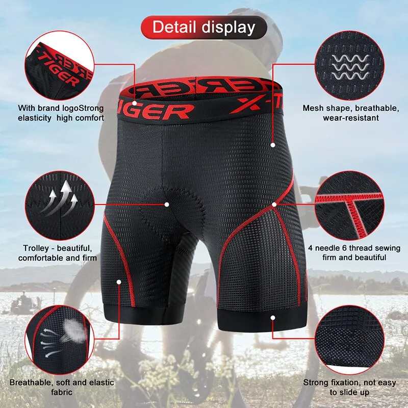 X-TIGER Celana Pendek Berseped - Cycling Commuter Pants ulasan dan harga