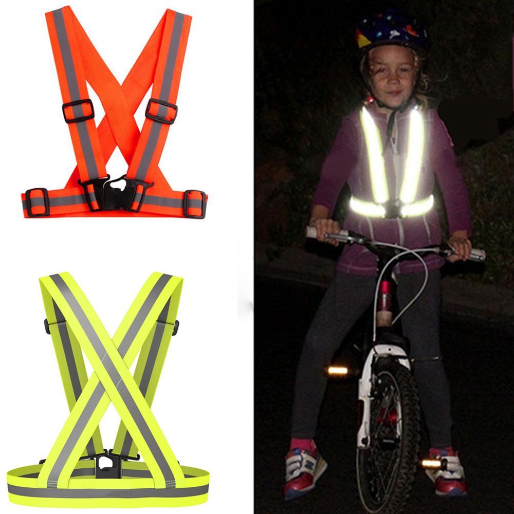 Jaket Reflektif Visibilitas Ti - Reflective Vest Cycling ulasan dan harga