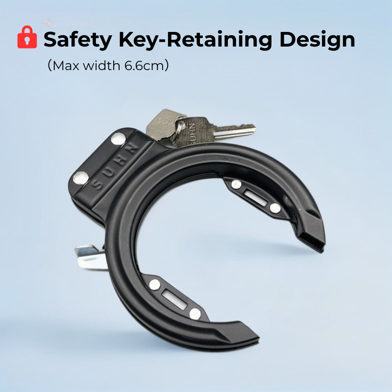 Kunci Sepeda Model Horseshoe u - U Lock Heavy Duty ulasan dan harga