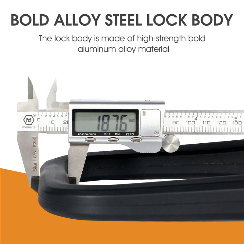 WEST BIKING kunci rantai seped - U Lock Heavy Duty ulasan dan harga