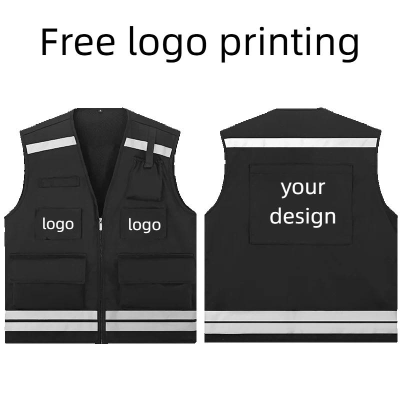 Rompi Berburu Pria Logo Kustom - Reflective Vest Cycling ulasan dan harga