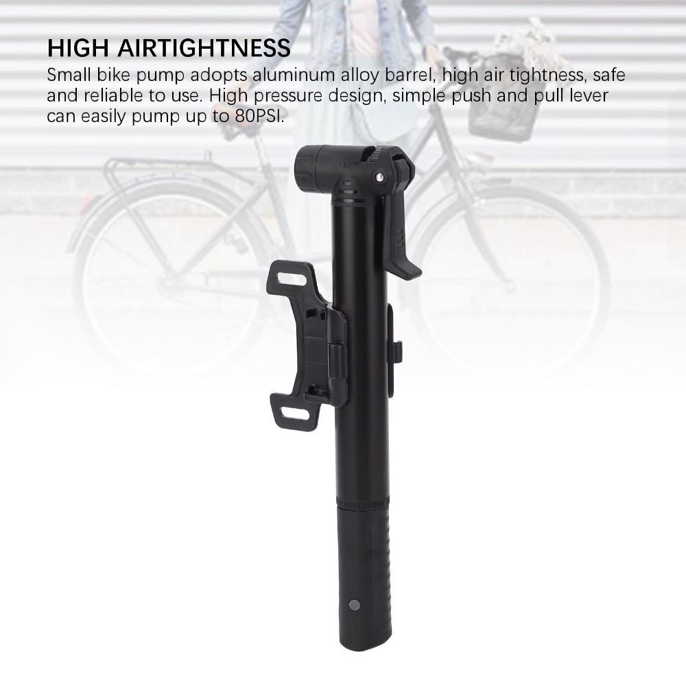 Pompa Sepeda Portabel Bahan Al - Bike Pump Frame Mount ulasan dan harga