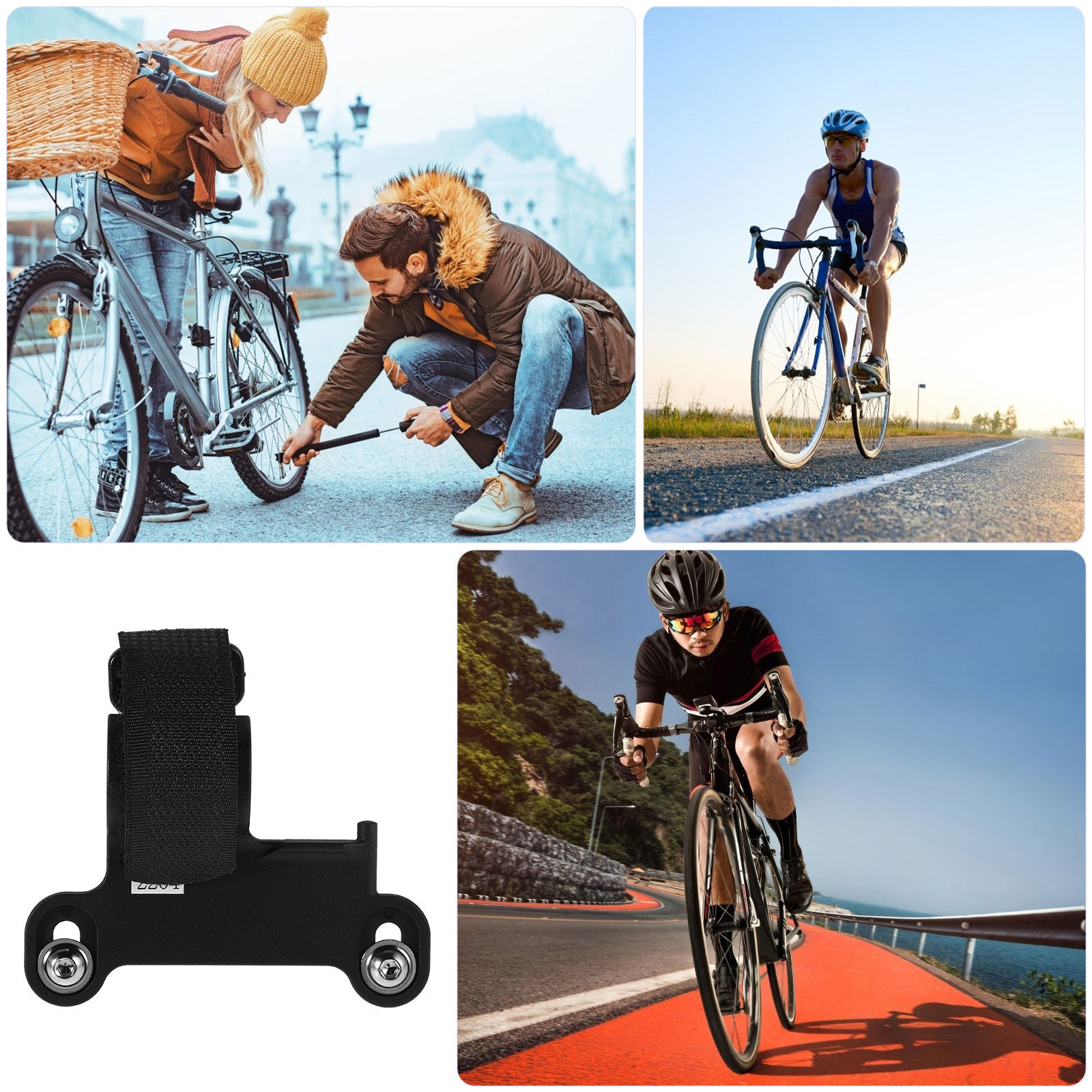 Klip Penyangga Pompa Sepeda, T - Bike Pump Frame Mount ulasan dan harga