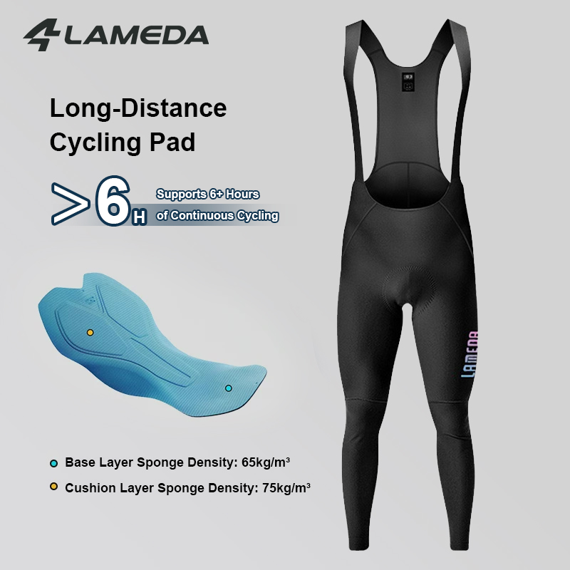 Celana Bib Bersepeda Pria LAME - Cycling Commuter Pants ulasan dan harga