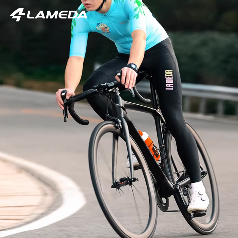 Celana Bib Bersepeda Pria LAME - Cycling Commuter Pants ulasan dan harga