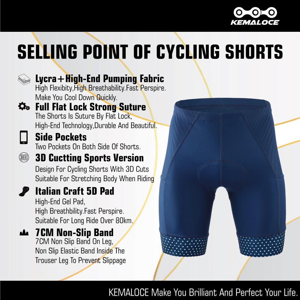 KEMALOCE Celana Pendek Bersepe - Cycling Commuter Pants ulasan dan harga
