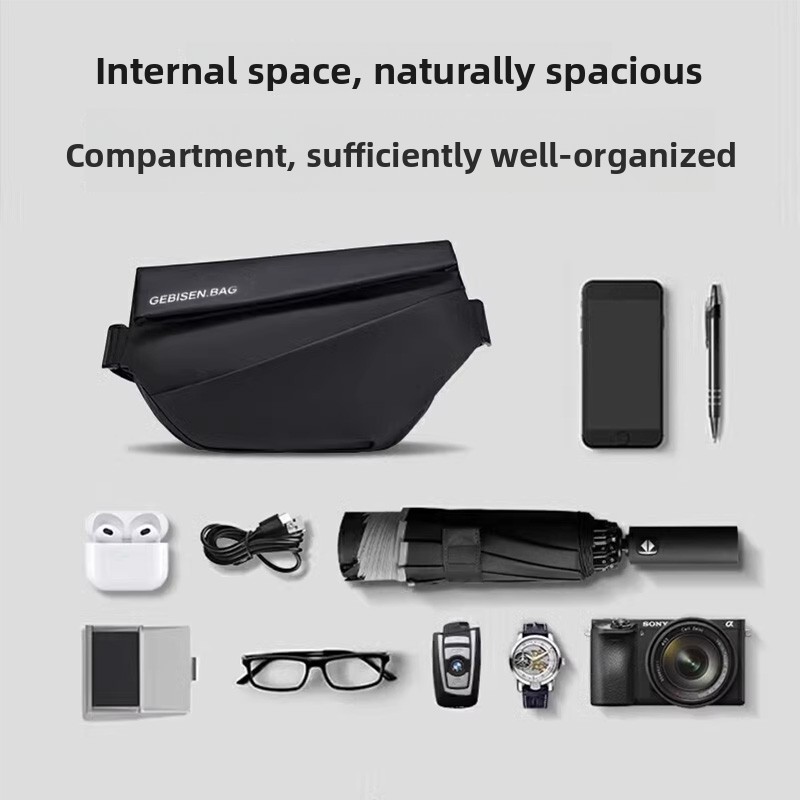 Tas Selempang Pria dengan Gesp - Cycling Commuter Bag ulasan dan harga