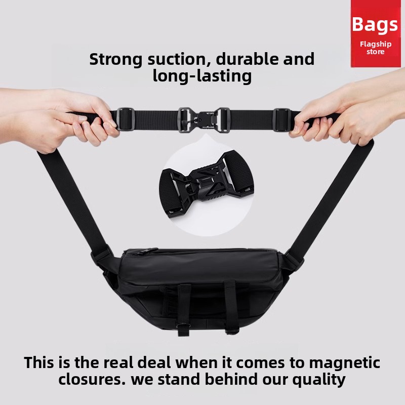 Tas Selempang Pria dengan Gesp - Cycling Commuter Bag ulasan dan harga